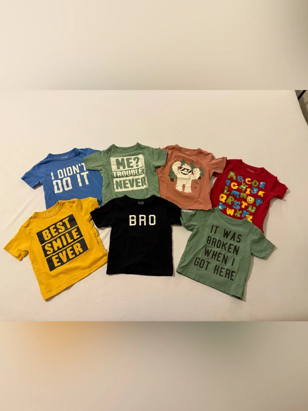 The Children’s Place Bundle of Graphic T-Shirts for Toddler Boy